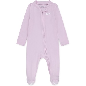 Nike Baby Essentials Striped Footed Coverall(Pink Foam)