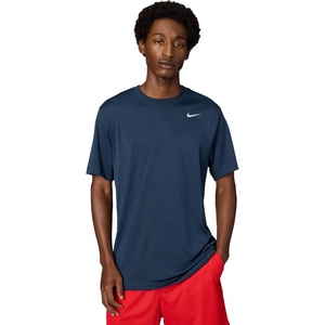 Nike Men’s Dri-FIT Legend Fitness T-Shirt(Obsidian/Matte Silver)