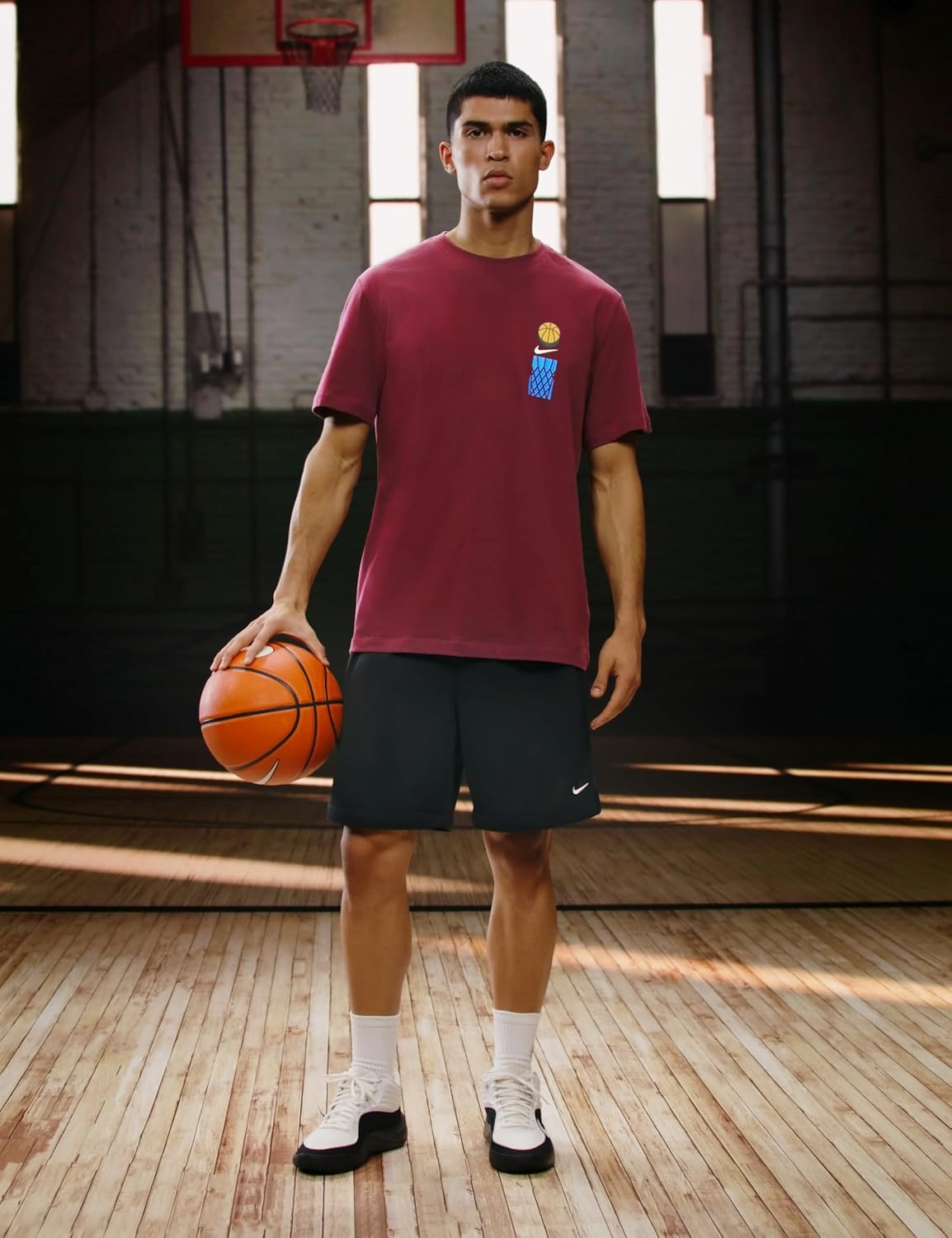 image:imageNike Mens DNA Academy DriFIT 8 Basketball ShortsBlackBlackBlackWhite