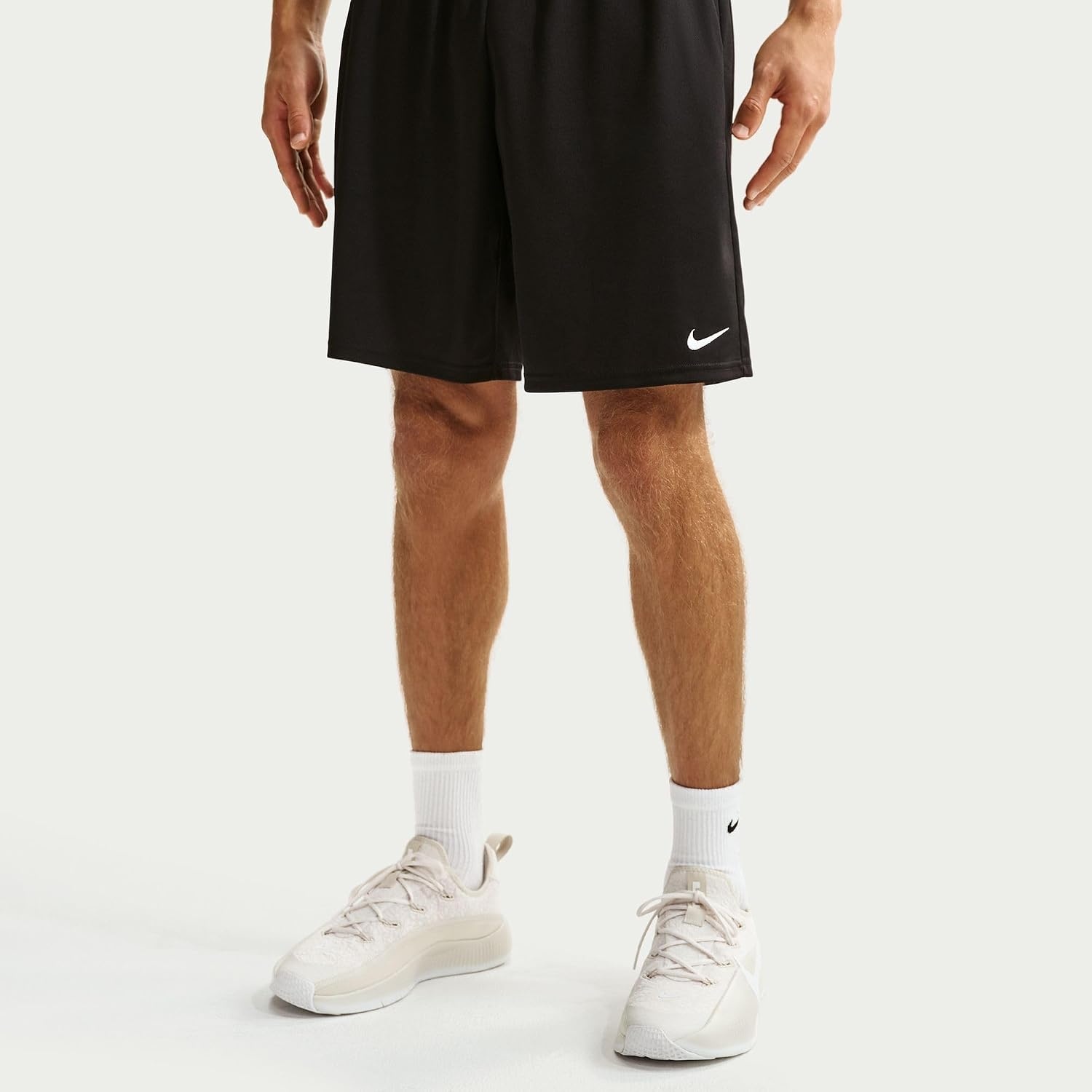 image:imageNike Mens DriFIT Flex 9 WorkoutTraining ShortsBlackWhite