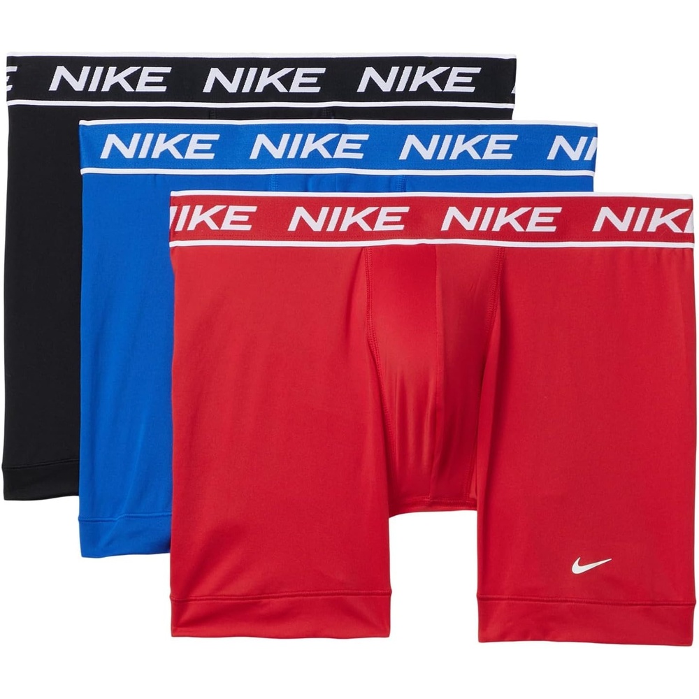 image:imageNike Mens All Day Micro Stretch Boxer Brief Underwear 3PackUniversity RedGame RoyalBlack