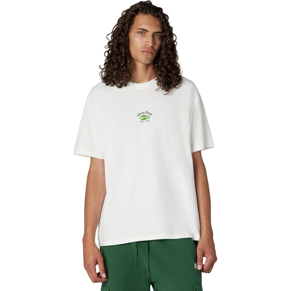 image:imageNike Mens Basketball TShirt Front and Back Graphic Tee ShirtSail