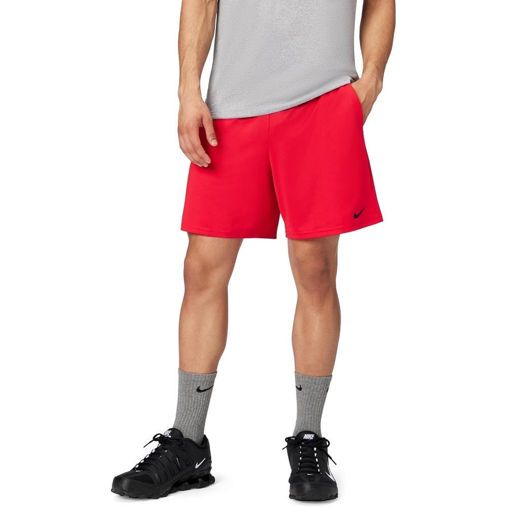 image:imageNike Mens DriFIT Flex 7 WorkoutTraining ShortUniversity RedBlack