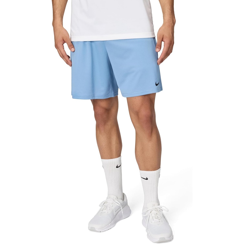 image:imageNike Mens DriFIT Flex 7 WorkoutTraining ShortWork BlueBlack