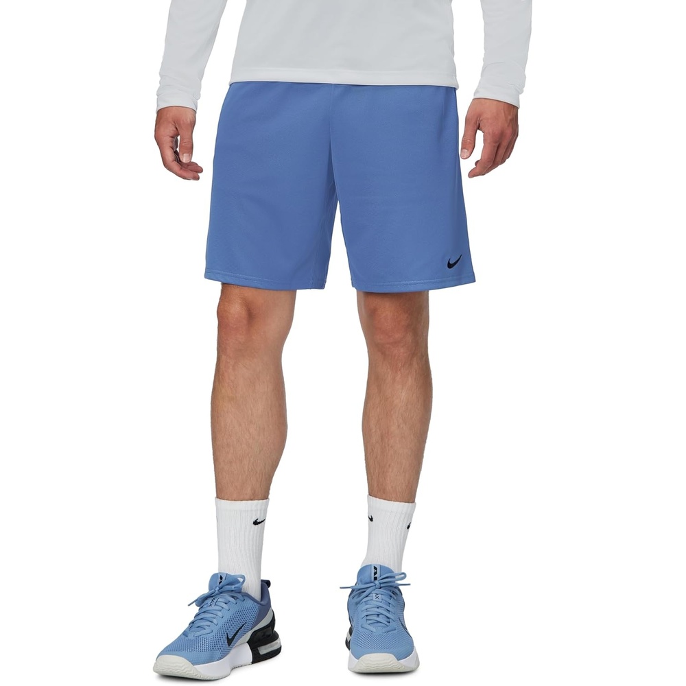 image:imageNike Mens DriFIT Flex 9 WorkoutTraining ShortsIndigo StormBlack