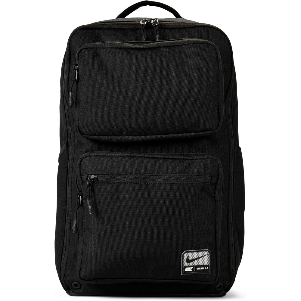 image:imageNike Unisex Adult Fitness Utility 20 Speed Backpack 27L Mens amp WomensBlackBlackWhite