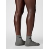 Nike Adult Everyday Cushioned Training Ankle Socks (6-Packs) | Mens Womens(Carbon Heather/Black)