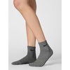 Nike Adult Everyday Cushioned Training Ankle Socks (6-Packs) | Mens Womens(Carbon Heather/Black)