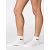 Nike Adult Everyday Cushioned Training Ankle Socks (6-Packs) | Mens Womens(White/Black)