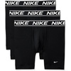 Nike Men’s All Day Micro Stretch Boxer Brief Underwear (3-Pack)(Black/Black/Black)