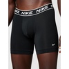 Nike Men’s All Day Micro Stretch Boxer Brief Underwear (3-Pack)(Black/Black/Black)