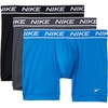 Nike Men’s All Day Micro Stretch Boxer Brief Underwear (3-Pack)(Photo Blue/Iron Grey/Black)