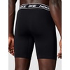 Nike Men’s All Day Micro Stretch Long Leg Boxer Brief Underwear (3-Pack)(Black/Black/Black)