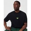 Nike Men’s Basketball T-Shirt; Front and Back Graphic Tee Shirt(Black)