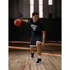 Nike Men’s DNA Academy Dri-FIT 8″ Basketball Shorts(Black/White/White/White)