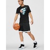 Nike Men’s DNA Academy Dri-FIT 8″ Basketball Shorts(Black/White/White/White)