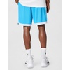 Nike Men’s DNA Academy Dri-FIT 8″ Basketball Shorts(Light Current Blue/Football Grey/White)
