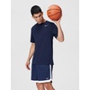 Nike Men’s DNA Academy Dri-FIT 8″ Basketball Shorts(Midnight Navy/White/White/White)