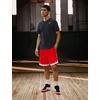 Nike Men’s DNA Academy Dri-FIT 8″ Basketball Shorts(University Red/White/White/White)