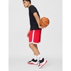 Nike Men’s DNA Academy Dri-FIT 8″ Basketball Shorts(University Red/White/White/White)