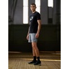 Nike Men’s Dri-FIT 5″ Mesh Basketball Shorts(Cool Grey/White)