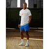 Nike Men’s Dri-FIT 5″ Mesh Basketball Shorts(Light Photo Blue/White)