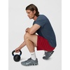 Nike Men’s Dri-FIT Flex 7″ Workout/Training Short(Tough Red/Black)
