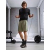 Nike Men’s Dri-FIT Flex 9″ Workout/Training Shorts(Light Army/Black)
