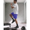Nike Men’s Dri-FIT Flex 9″ Workout/Training Shorts(Persian Violet/Black)