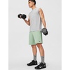 Nike Men’s Dri-FIT Flex 9″ Workout/Training Shorts(Steam/Black)