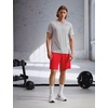 Nike Men’s Dri-FIT Flex 9″ Workout/Training Shorts(University Red/Black)