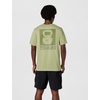 Nike Men’s Dri-FIT Training T-Shirt; Front and Back Graphic Workout Tee(Dusty Olive)