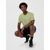 Nike Men’s Dri-FIT Training T-Shirt; Front and Back Graphic Workout Tee(Dusty Olive)