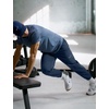 Nike Men’s Form Dri-FIT Tapered Versatile Pants(Obsidian/Black/Reflective Silver)