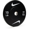 Nike Olympic Rubber Bumper Plates – Pair(15 lb – Pair)