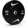 Nike Olympic Rubber Bumper Plates – Pair(45 lb – Pair)