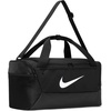 Nike Unisex Adult Gameday Brasilia 9.5 Training Duffel Bag (25L, 41L, 60L, or 95L) | Mens and Womens(Black/Black/White)