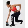 Nike Women’s Nike One Dri-FIT Cuff Pants(Black/University Red/White)