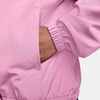 Nike Women’s Nike One Dri-FIT Woven Jacket(Pink Rise/White)