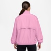 Nike Women’s Nike One Dri-FIT Woven Jacket(Pink Rise/White)