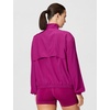 Nike Women’s Nike One Dri-FIT Woven Jacket(True Berry/White)