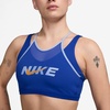 Nike Women’s Nike One Medium-Support Sports Bra(Old Royal/Aluminum/Sundial)
