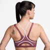Nike Women’s Nike One Medium-Support Sports Bra(Pink Smoke/Bleached Lilac/Mystic Dates)