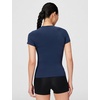 Nike Women’s Victory Baselayer Dri-FIT Fitness Short Sleeve Top(Midnight Navy/White)