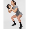 Nike Women’s Victory Baselayer Dri-FIT Fitness Short Sleeve Top(Smoke Grey/Heather/White)