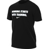 Nike Men’s Dri-fit ‘Winning’ Graphic T-Shirt(Black)