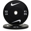 Nike Olympic Rubber Bumper Plates – Pair(10 lb – Pair)