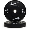 Nike Olympic Rubber Bumper Plates – Pair(45 lb – Pair)