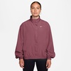 Nike Women’s Nike One Dri-FIT Woven Jacket(Pink Smoke/White)