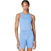 Nike Women’s Nike One Fitted Dri-fit Cropped Tank Top(Work Blue/White)